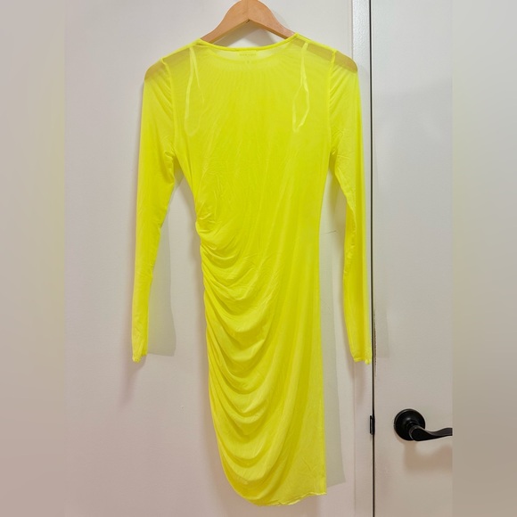 superdown Angela Ruched Mesh Dress - Picture 5 of 7